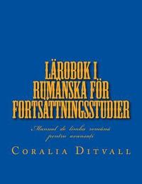bokomslag Lärobok i rumänska för fortsättningsstudier
