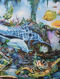 bokomslag Under The Sea: Fishes, Turtle, Seaweed, Artwork, Painting, Story book,