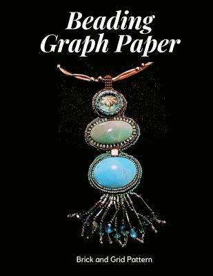 bokomslag Beading Graph Paper - Brick and Grid Pattern: 8.5 x 11" Graph Paper for Beading Patterns / Beading Grid Paper / Seed Beading Graph Paper / Delica Bead