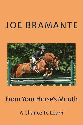 From Your Horse's Mouth: A Chance To Learn 1