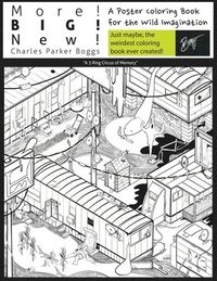 bokomslag More!Big!New!: : A Poster Coloring Book for the Wild Imagination