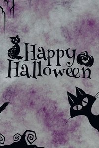 bokomslag Happy Halloween 1: 6" x 9" Small Hexagon 150 Page, Soft Glossy Cover