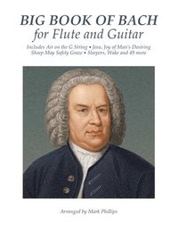 bokomslag Big Book of Bach for Flute and Guitar