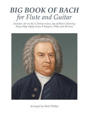 bokomslag Big Book of Bach for Flute and Guitar