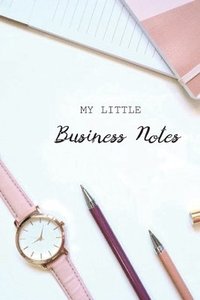 bokomslag My Little Business Notes