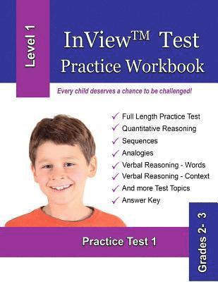 Inview (Tm) Test Practice Workbook 1