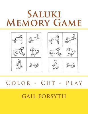 bokomslag Saluki Memory Game