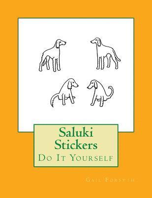 Saluki Stickers: Do It Yourself 1