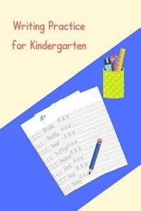 bokomslag Writing Practice for Kindergarten: A Workbook for Developing Writing Skills