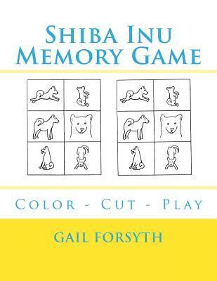 bokomslag Shiba Inu Memory Game