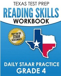 bokomslag TEXAS TEST PREP Reading Skills Workbook Daily STAAR Practice Grade 4