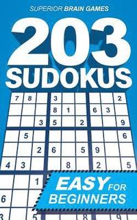 bokomslag 203 Sudokus: An EASY SUDOKU book with solutions and instructions