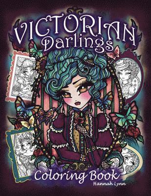 Hannah Lynn - Victorian Darlings Coloring Book, Häftad