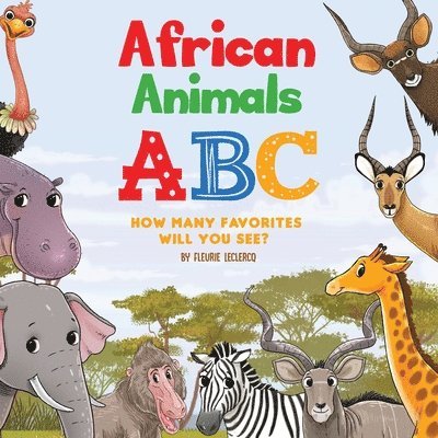 African Animals ABC How Many Favorites Will You See 1