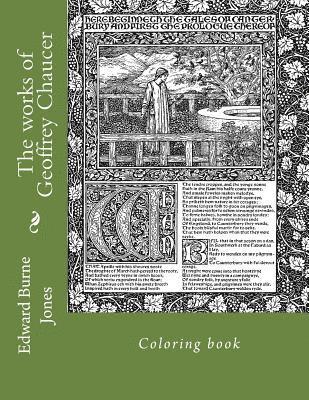 The works of Geoffrey Chaucer: Coloring book 1