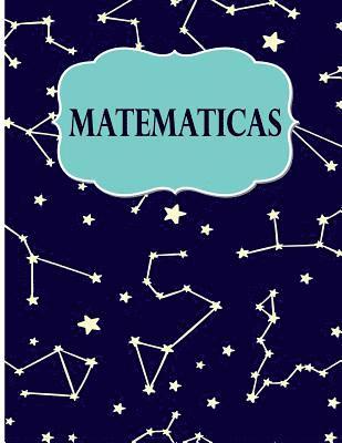 bokomslag Matematicas: Libreta Cuadriculada para tomar Notas y Estudiar Matematicas, cuadro pequeno, 8.5" x 11" 120 hojas, perfecto para regr