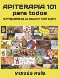 bokomslag Apiterapia 101 para todos: 15 productos de la colmena para curar: miel de panales y meliponas, mielato, hidromiel, polen, pan, jalea real, apitox