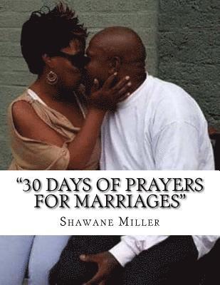 bokomslag "30 days of prayers for marriages"