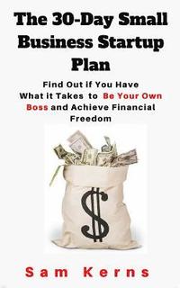 bokomslag The 30-Day Small Business Startup Plan: Find Out if You Have What it Takes to Be Your Own Boss and Achieve Financial Freedom