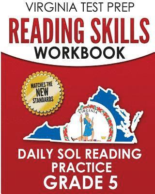 bokomslag VIRGINIA TEST PREP Reading Skills Workbook Daily SOL Reading Practice Grade 5: Preparation for the SOL Reading Tests