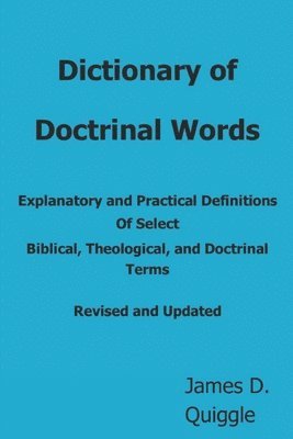 Dictionary of Doctrinal Words 1