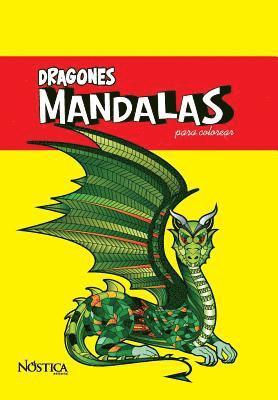 Mandalas Dragones: para colorear 1