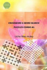 bokomslag Crossword & Word Search Puzzles Combo #1