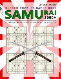 bokomslag Samurai Sudoku: 1000 Puzzle Book, Overlapping into 200 Samurai Style Puzzles, Travel Game, Lever Standard Sudoku, Volume 15