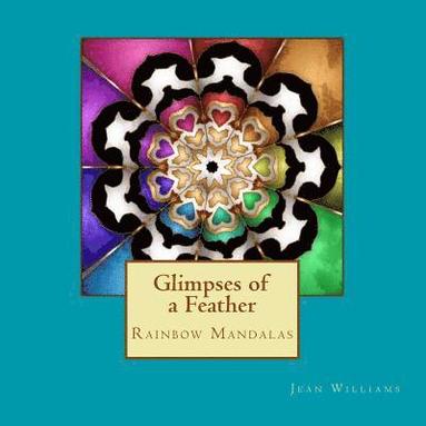 bokomslag Glimpses of a Feather - Rainbow Mandalas