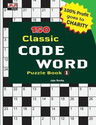 bokomslag 150 Classic Code Word Puzzle Book