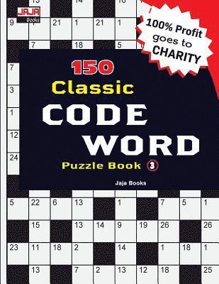 bokomslag 150 Classic Code Word Puzzle Book