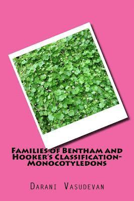 bokomslag Families of Bentham and Hooker Classification- Monocotyledons