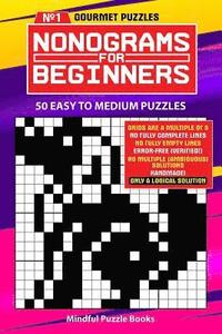 bokomslag Nonograms for Beginners: 50 Easy to Medium Puzzles