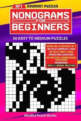 Nonograms for Beginners: 50 Easy to Medium Puzzles 1