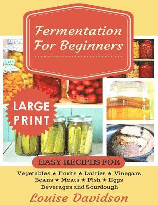 bokomslag Fermentation for Beginners ***Large Print Edition***