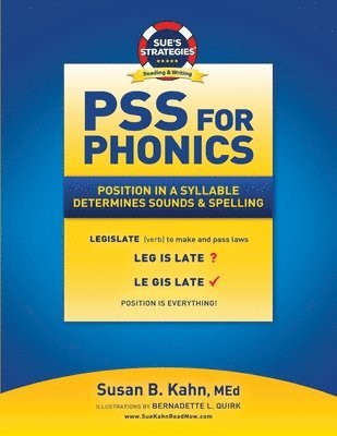 PSS For Phonics: Position In A Syllable Determines Sounds & Spelling 1