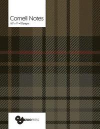 bokomslag Cornell Notes: Fashion Plaid Cover - Best Note Taking System for Students, Writers, Conferences. Cornell Notes Notebook. Large 8.5 x