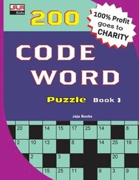 bokomslag 200 CODE WORD Puzzle Book 3