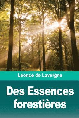 Léonce de Lavergne - Des Essences forestières, Häftad