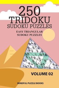 bokomslag 250 Tridoku Sudoku Puzzles: Easy Triangular Sudoku Puzzles