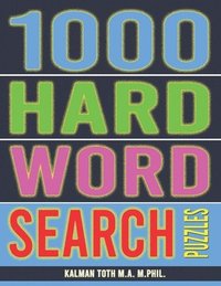 bokomslag 1000 Hard Word Search Puzzles