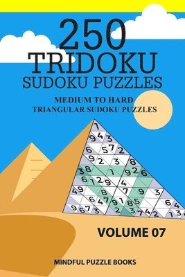 bokomslag 250 Tridoku Sudoku Puzzles: Medium to Hard Triangular Sudoku Puzzles