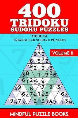 bokomslag 400 Tridoku Sudoku Puzzles: Medium Triangular Sudoku Puzzles