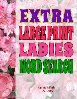 Extra Large Print Ladies Word Search 1