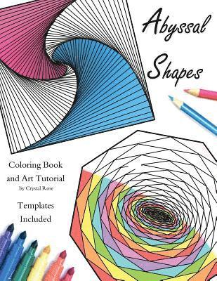 bokomslag Abyssal Shapes: Adult Coloring Book and Art Tutorial