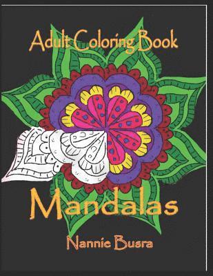 Adult Coloring Book Mandalas 1