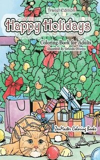 bokomslag Happy Holidays Coloring Book for Adults Travel Edition