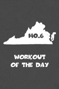 bokomslag Workout of the Day: Virginia Workout of the Day Log for tracking and monitoring your training and progress towards your fitness goals. A g