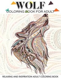 bokomslag Wolf Coloring Book For Adult