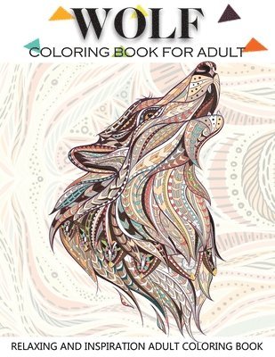 Wolf Coloring Book For Adult 1